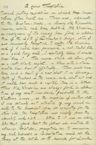 Thomas Butler Gunn Diaries- bind 15, side 70, 12. januar 1861 av Thomas Butler Gunn