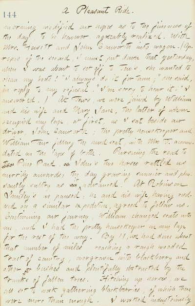 Thomas Butler Gunn Diaries- bind 17, side 156, 7. september 1861 av Thomas Butler Gunn