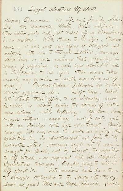 Thomas Butler Gunn Diaries- bind 18, side 198, 29. januar 1862 av Thomas Butler Gunn
