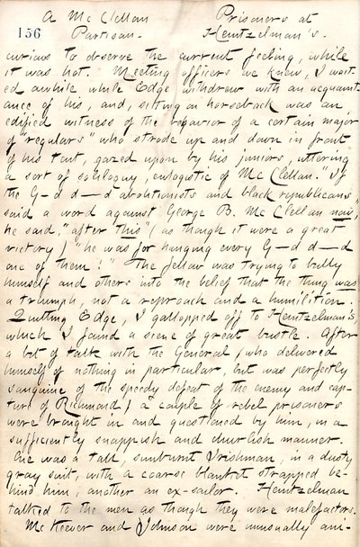 Thomas Butler Gunn Diaries- bind 19, side 177, 4. mai 1862 av Thomas Butler Gunn