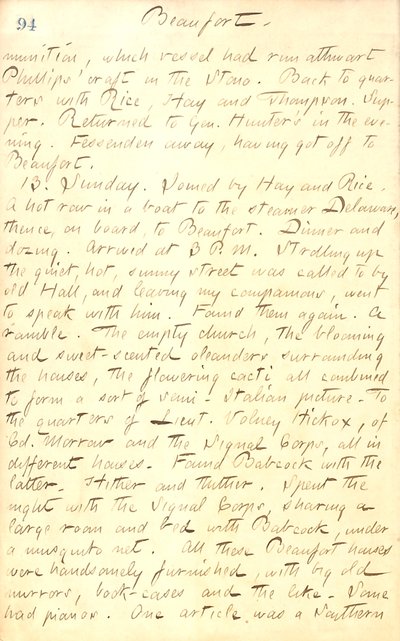 Thomas Butler Gunn Diaries- bind 20, side 104, 12. juli 1862 av Thomas Butler Gunn