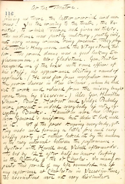 Thomas Butler Gunn Diaries- bind 21, side 127, 22. desember 1862 av Thomas Butler Gunn