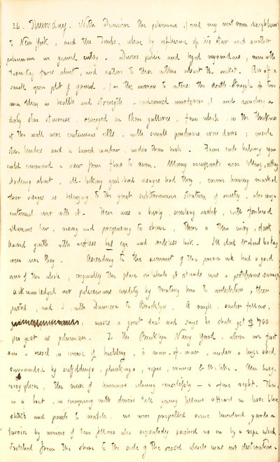 Thomas Butler Gunn Diaries- bind 2, side 142, 24. juli 1851 av Thomas Butler Gunn