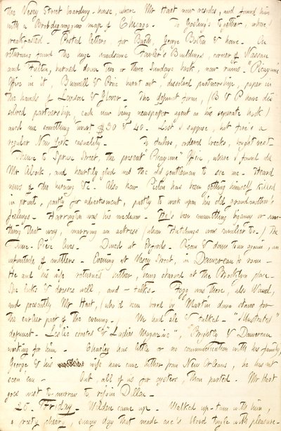 Thomas Butler Gunn Diaries- bind 6, side 206, 24.-25. November 1853 av Thomas Butler Gunn