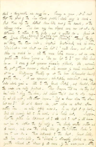 Thomas Butler Gunn Diaries- bind 6, side 65, 14. august 1853 av Thomas Butler Gunn