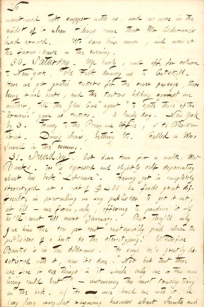 Thomas Butler Gunn Diaries- bind 8, side 53, 29-31. August, 1856 av Thomas Butler Gunn