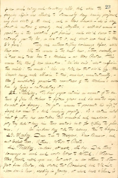 Thomas Butler Gunn Diaries- bind 9, side 32, 21.-24. November 1857 av Thomas Butler Gunn