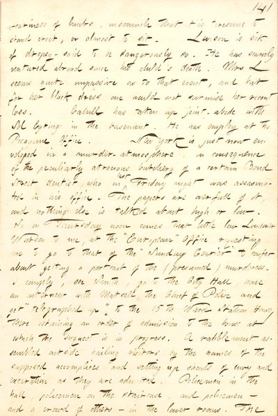 Thomas Butler Gunn Diaries: bind 8, side 149, 3-7. Februar 1857 av Thomas Butler Gunn