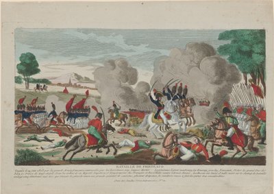Slaget ved Friedland. En anklage fra den russiske Leib-garden 14. juni 1807, 1808 av Thomas Charles Naudet