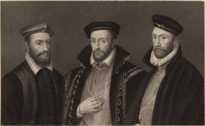 Kardinal de Chatillon, admiral Coligni og d