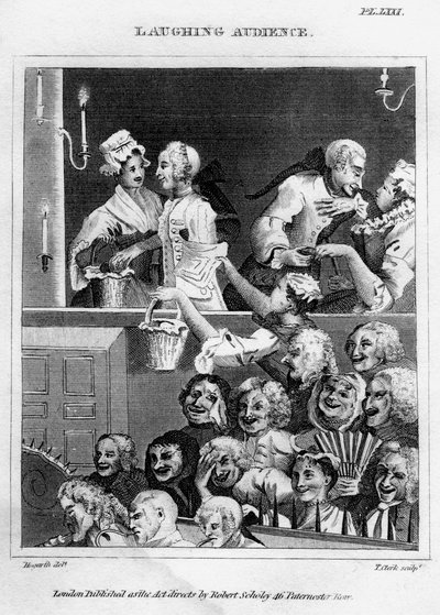 Leende publikum, 1700-tallet. av Thomas Clerk