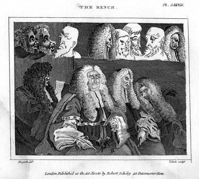 Benken, 1700-tallet. av Thomas Clerk