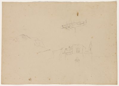 Fasade på et hus av Thomas Cole