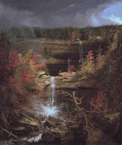 Kaaterskill Falls, 1826 av Thomas Cole