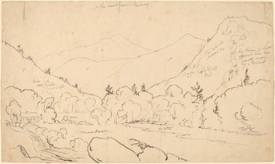 På veien fra Conway av Thomas Cole