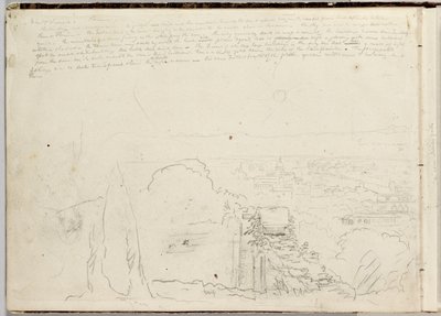 Panorama av Firenze av Thomas Cole