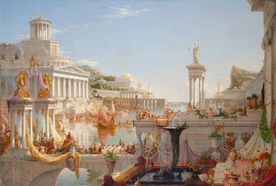 Imperiets kurs. The Consummation of Empire, 1836. av Thomas Cole