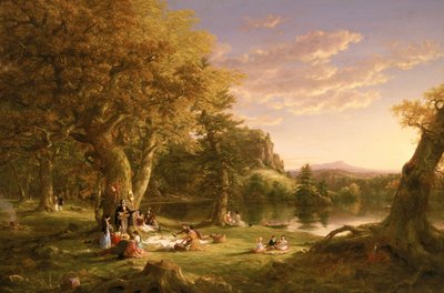 Pikniken av Thomas Cole