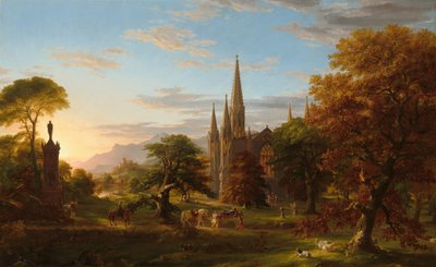Tilbakekomsten, 1837. av Thomas Cole