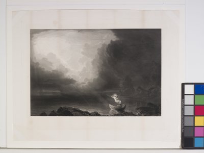 The Voyage of Life: Alderdom av Thomas Cole