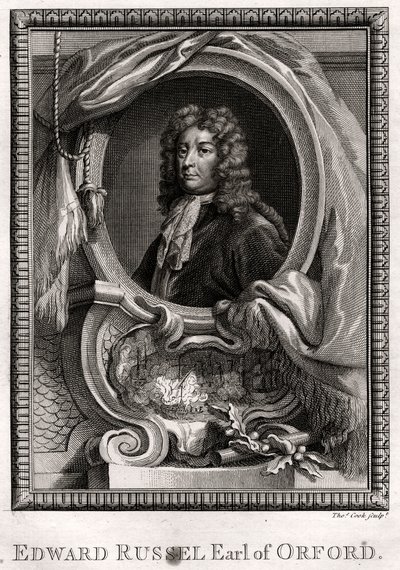Edward Russel, jarl av Orford, 1775 av Thomas Cook
