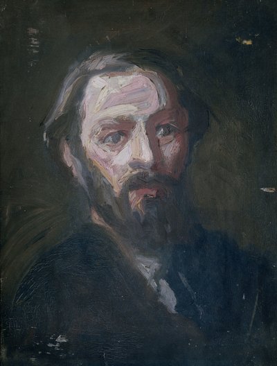 Portrett av billedhuggeren Pier Pander (1864-1919) av Thomas Cool