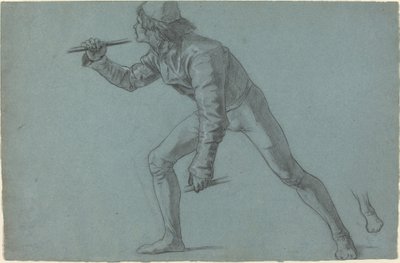 En gutt i florentinsk kostyme av Thomas Couture