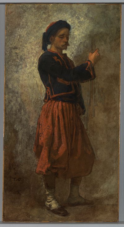 En Zouave av Thomas Couture