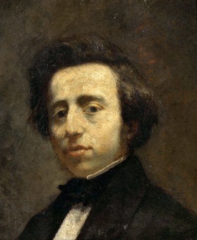 Portrett av Frederic Chopin av Thomas Couture