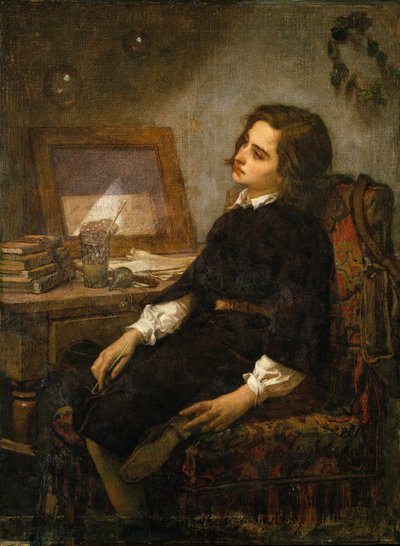 Såpebobler, ca. 1859. av Thomas Couture