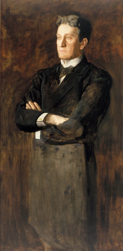 Dr. Thomas H. Fenton (olje på lerret) av Thomas Cowperthwait Eakins