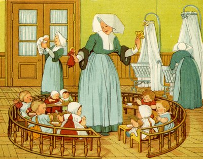 Creche til søster Rosalie av Thomas Crane
