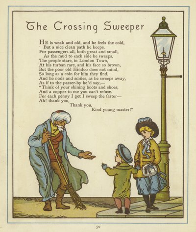 The Crossing Sweeper av Thomas Crane