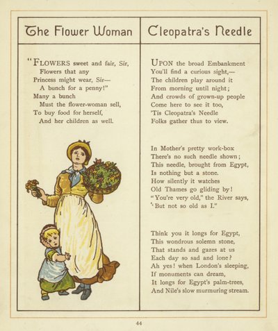 Blomsterkvinnen av Thomas Crane