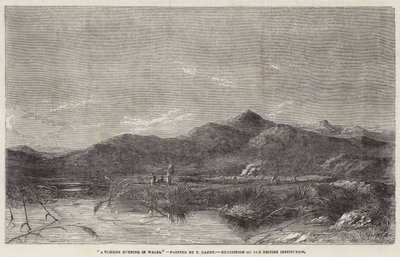 En sommerkveld i Wales av Thomas Danby