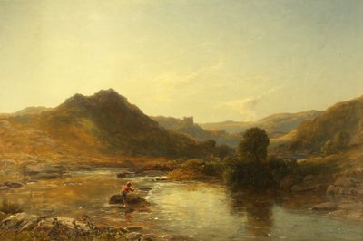 Dolwyddelan (olje på lerret) av Thomas Danby