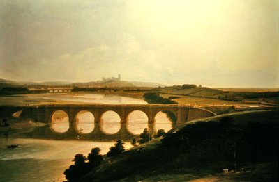 Lune Aqueduct (olje) av Thomas Daniell
