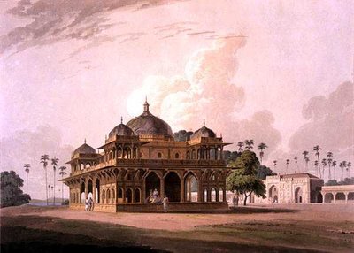 Mausoleet til Mucdoom Shah Dowlut, ved Moneah ved elven Soane, fra 
