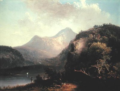 Utsikt i Maine (olje på lerret) av Thomas Doughty