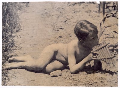 Ben Crowell Study for Arcadia, ca. 1883. av Thomas Eakins