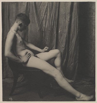 Bill Duckett naken, ved Art Students’ League of Philadelphia av Thomas Eakins