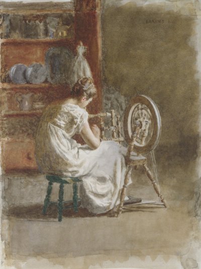 Homespun, 1881. av Thomas Eakins