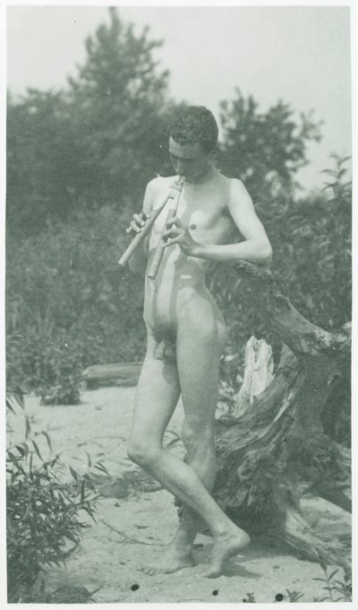 J. Laurie Wallace Study for Arcadia, ca. 1883. av Thomas Eakins