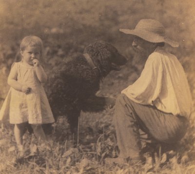 [Katie Crowell, William J. Crowell og «Piero?»] av Thomas Eakins
