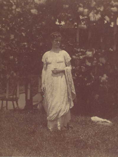 [Fru. Louis Kentin i Empire Dress], 1880-tallet, 1880-tallet. av Thomas Eakins