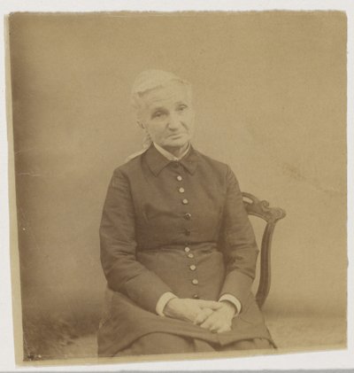Portrett av en sittende eldre kvinne av Thomas Eakins