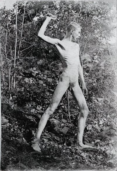 Steinkaster, ca. 1883. av Thomas Eakins