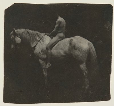 Samuel Murray Astride Eakins 'hest Billy, ca. 1892. av Thomas Eakins