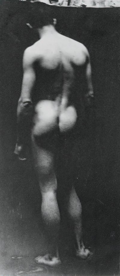 Stående naken Samuel Murray, ca. 1890-1892. av Thomas Eakins