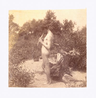 Stehender Pfeifer (Studie für "Arkadia") av Thomas Eakins
